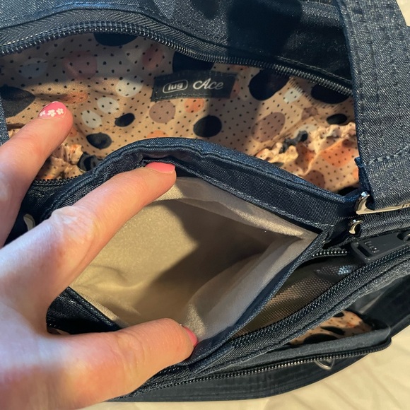 Lug Navy Blue Ace tote/crossbody/backpack - Picture 10 of 10